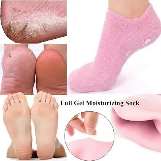 Reusable Silicone Spa Gel Socks